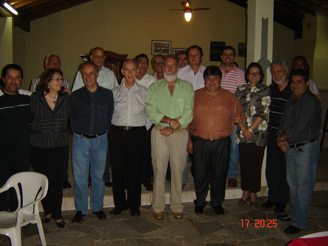 Participantes do encontro com Uebe Rezeck